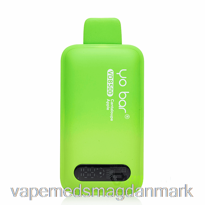 Vape Juice Yo Bar Vd8500 Engangs Cantaloupe æble
